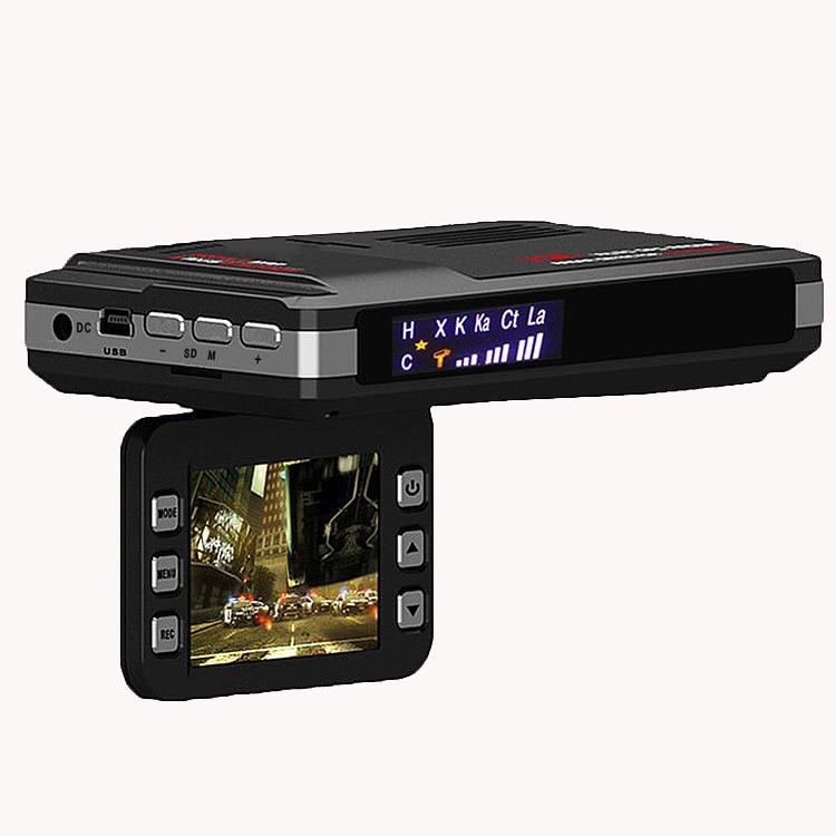 2 In 1 Car DVR Recorder Radar Speed Detector G-sensor Alert Night Vision Dash Camera Auto Recorder